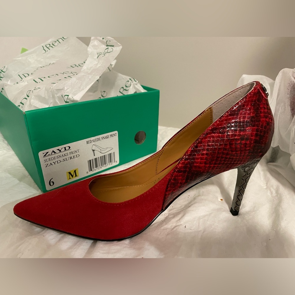 Red women’s shoe